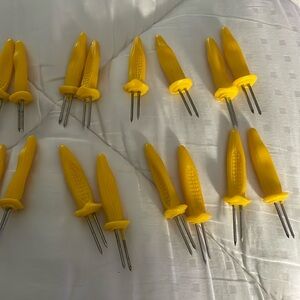 Vintage Retro corn holder’s… 8 pairs..